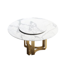 Load image into Gallery viewer, Roxanne Round Dining Table | Modern Dining Table