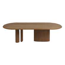 Load image into Gallery viewer, Vertex Wood Dining Table | Modern Dining Table