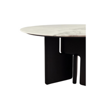 Load image into Gallery viewer, Valenza Round Dining Table | Modern Dining Table