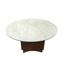 Load image into Gallery viewer, Menti Round Dining Table | Modern Dining Table