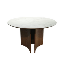 Load image into Gallery viewer, Menti Round Dining Table | Modern Dining Table