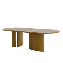 Load image into Gallery viewer, Vertex Wood Dining Table | Modern Dining Table