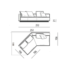 Carica l'immagine nel visualizzatore di Gallery, Divano componibile Demi
