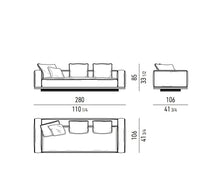 Carica l'immagine nel visualizzatore di Gallery, Divano componibile Demi