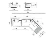 Carica l'immagine nel visualizzatore di Gallery, Divano componibile Demi