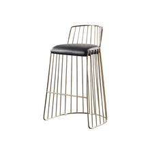 Load image into Gallery viewer, Brass Modern Bar Stool