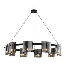 Carica l'immagine nel visualizzatore di Gallery, Lampada a sospensione moderna rotonda Carolina