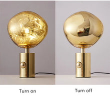 Load image into Gallery viewer, Irregular Glass Ball Table Lamp
