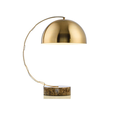 Nicola Brass Dome Table Lamp