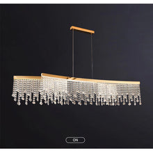 Load image into Gallery viewer, Modern Crystal Waterfall Chandelier
