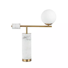 Load image into Gallery viewer, Olive Marble Table Lamp
